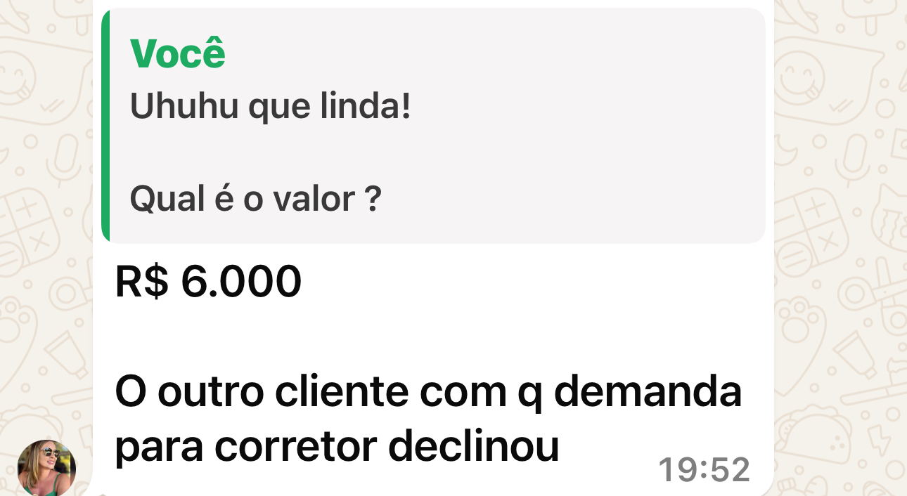 Depoimento de aluna
