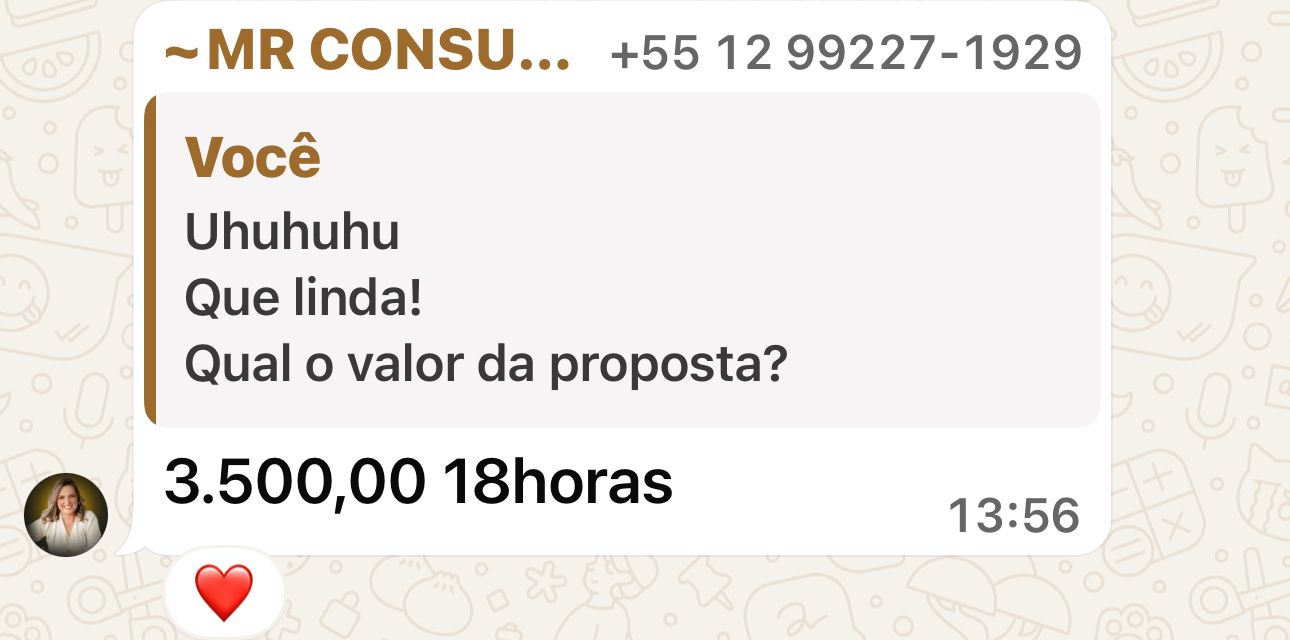 Depoimento de aluna